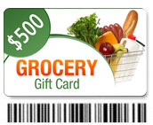 Get a $500 Grocery Gift Card